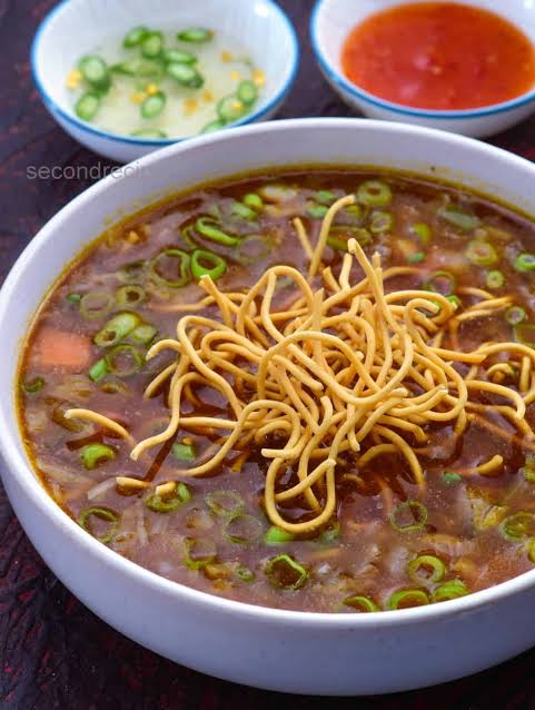 Veg manchow soup