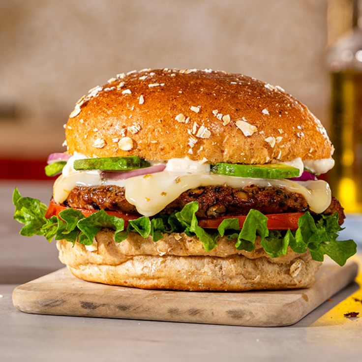 Veg Paneer Cheese Burger