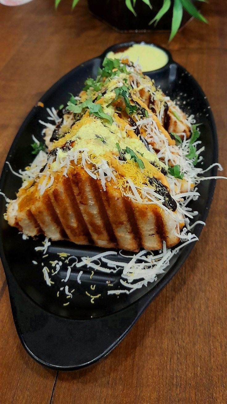 Garlic Paneer Sandwich