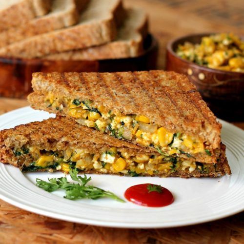 Cheese Corn Sandwich
