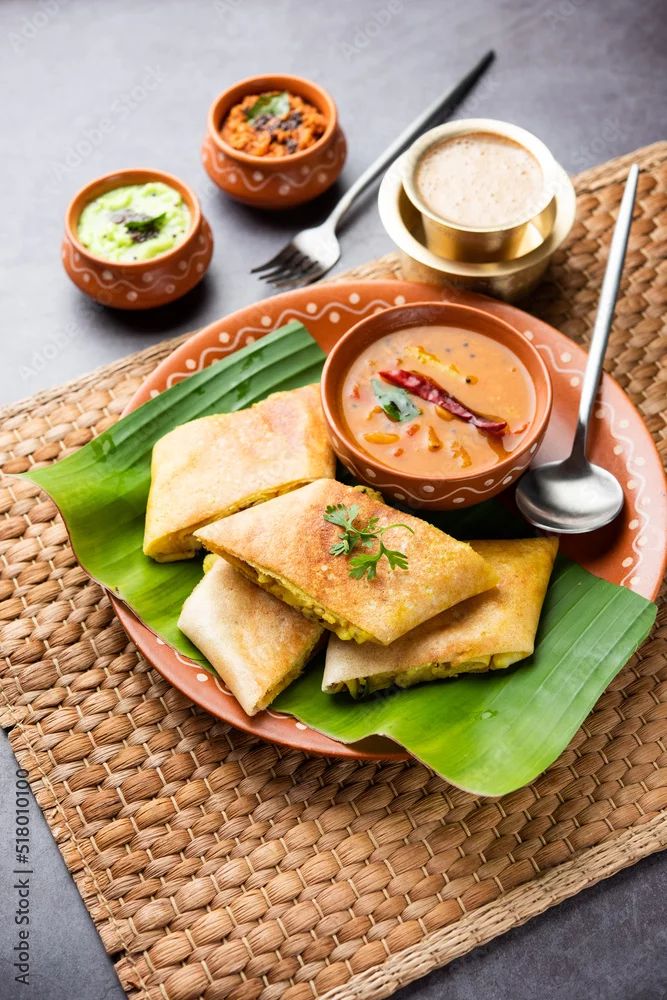 Mushroom Dosa